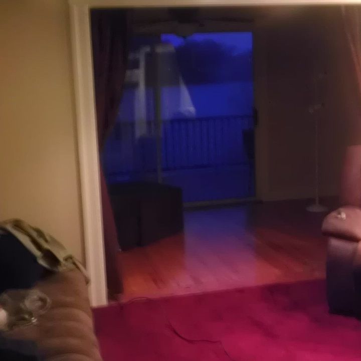 Living room from kitchen door