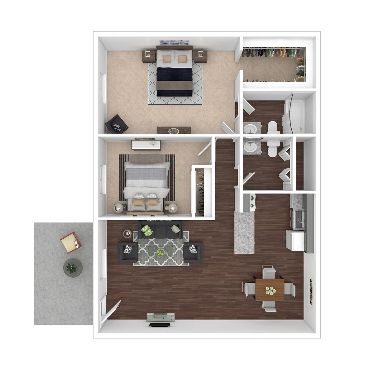 Floor plan B3 Chestnut