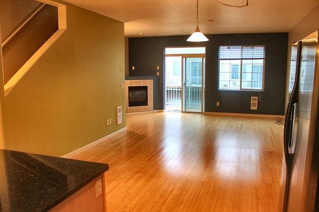 Main Level Open Floor Plan - Kitchen, Dining, Living, and Ba