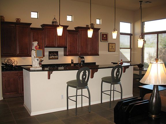 Highly Upgraded Kitchen w/Granite Counters, Cust Lighting, Built-in Refrig