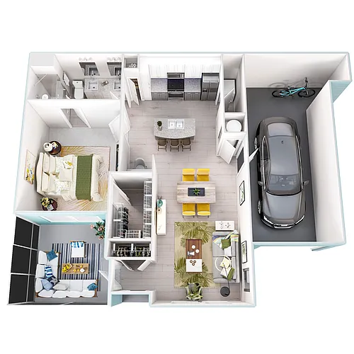 Floor plan A2 Villa