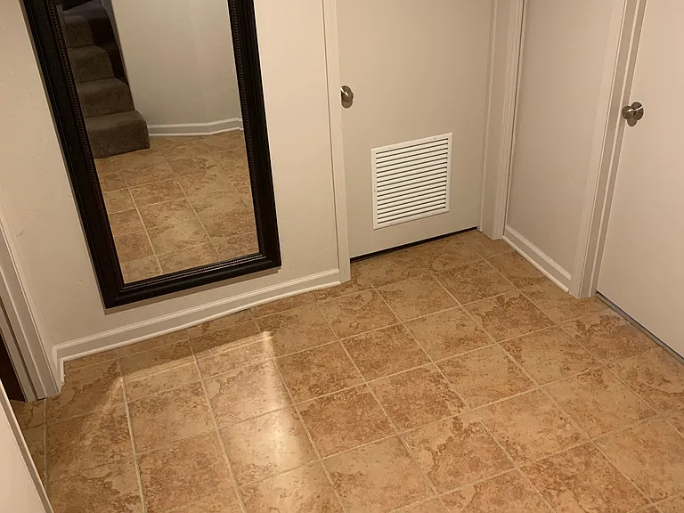 Basement foyer area