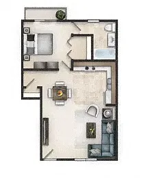 Floor plan The Soho, Premium