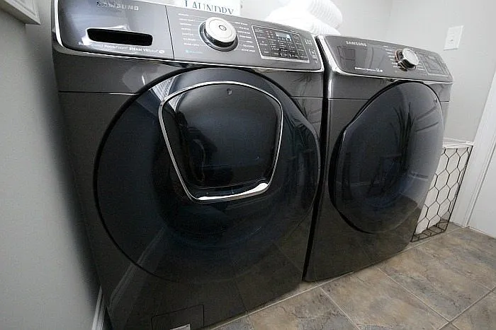Brand-new Washer and Dryer in the condo.