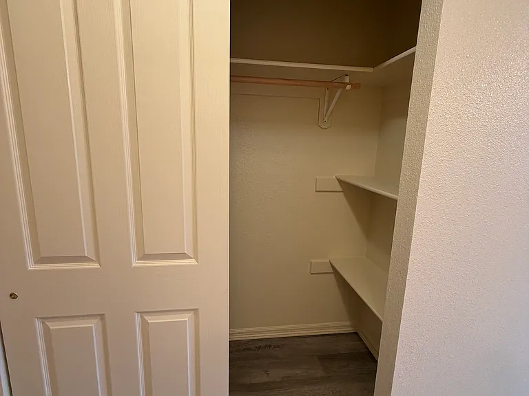 Master closet.