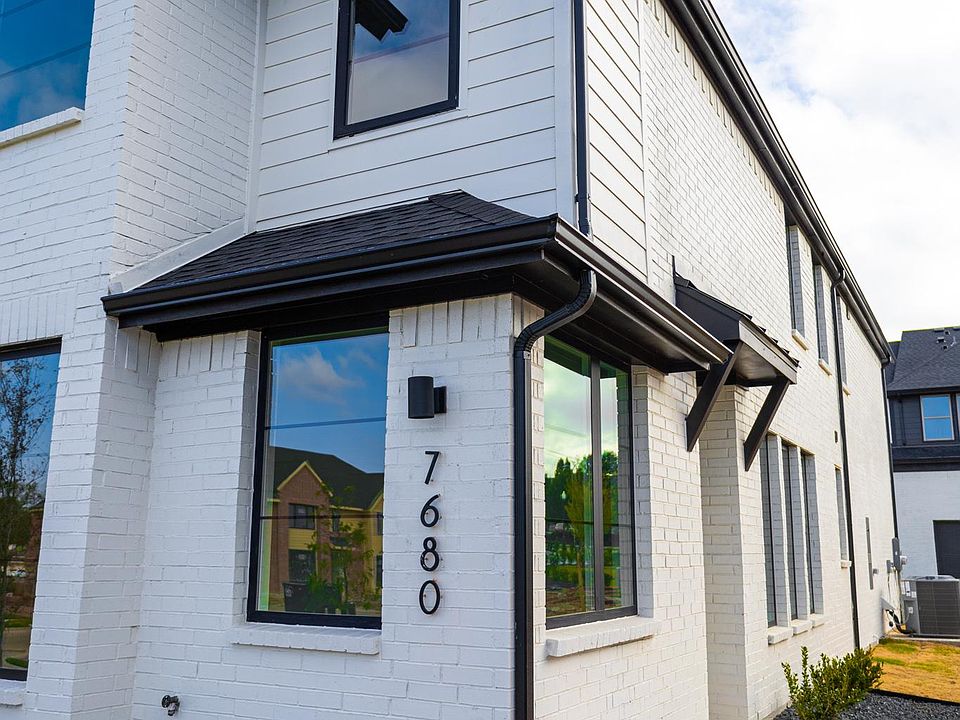 Townhome shares wall with only one other townhome