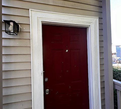 Convenient first floor. Quiet back of building