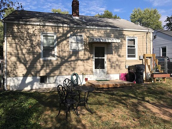 Back of house; patio
