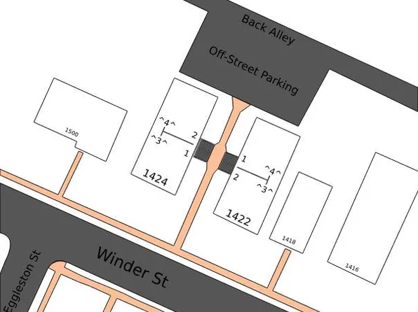 1424 Winder St, 1424 Winder St APT 1, Richmond, VA 23220