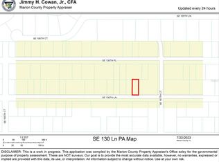 SE 130th Ln LOT 7, Ocklawaha, FL 32179