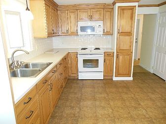 Kitchen remodeled with custom Craftway Cabinetry