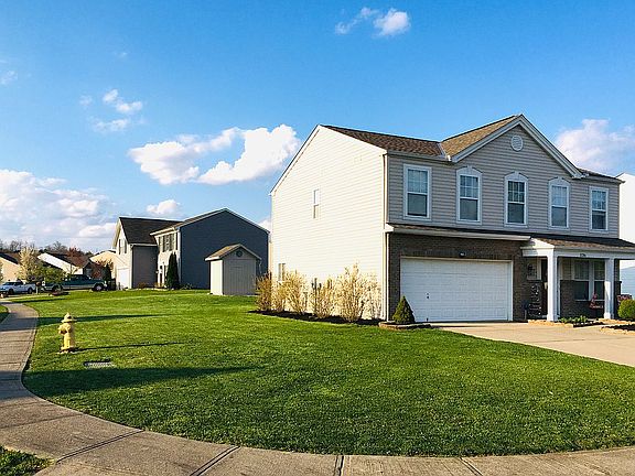 Large yard on corner lot