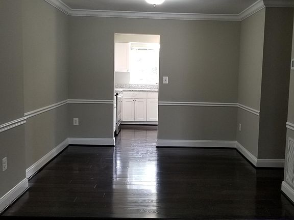 open living room/dining room area