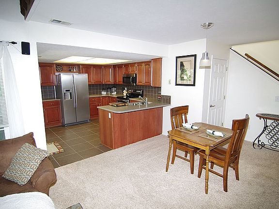 Dining Area and New Carpet