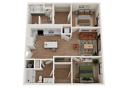 Floor plan B3