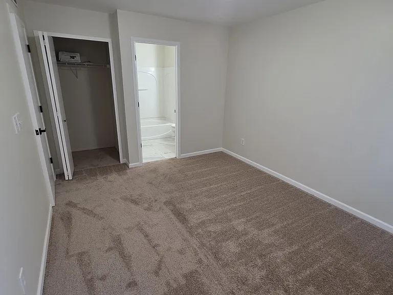 Master Bedroom overlooking Closet and Bathroom