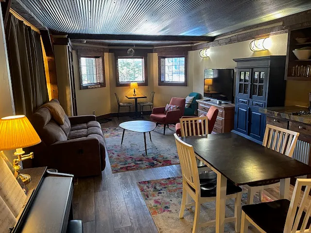 dining and living space