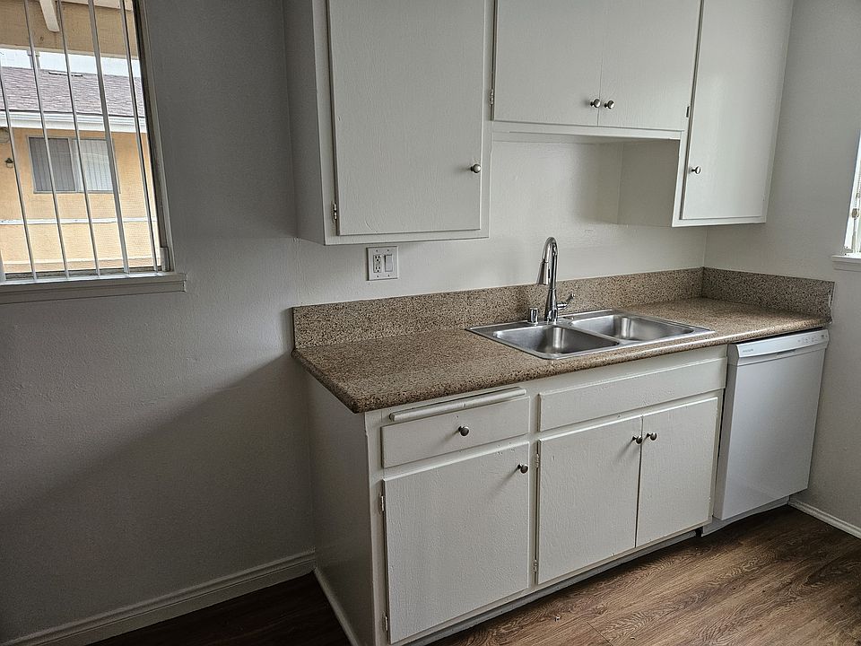 kitchen on left