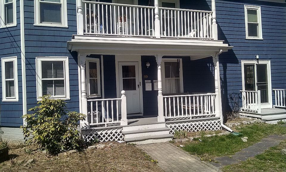 First-floor unit with deck