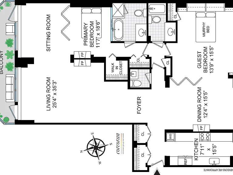 210 Central Park S #17D — Photo 2