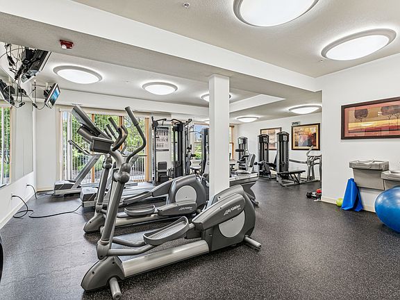 Workout Room w/ bathroom and 2 TV's.