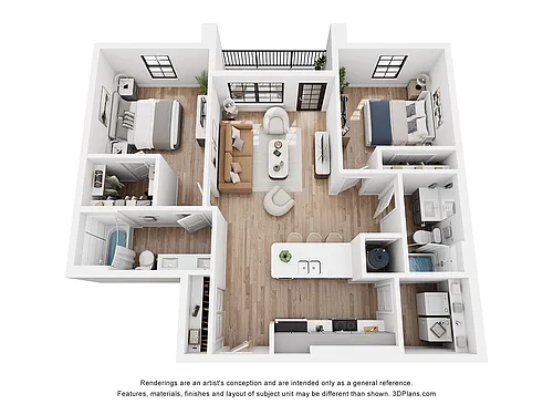 Floor plan B8