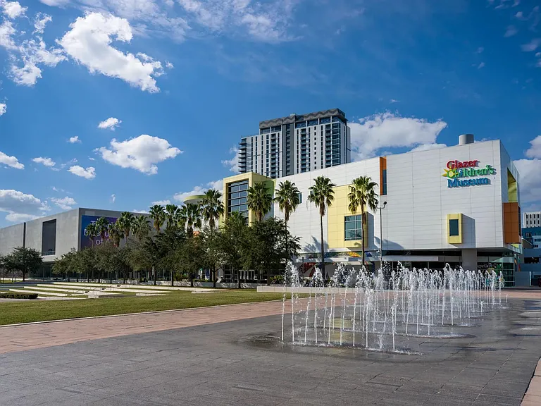 Family-friendly fun at the Glazer Children's Museum places Modera Encore close to hands-on learning, riverfront parks, and lively downtown moments.