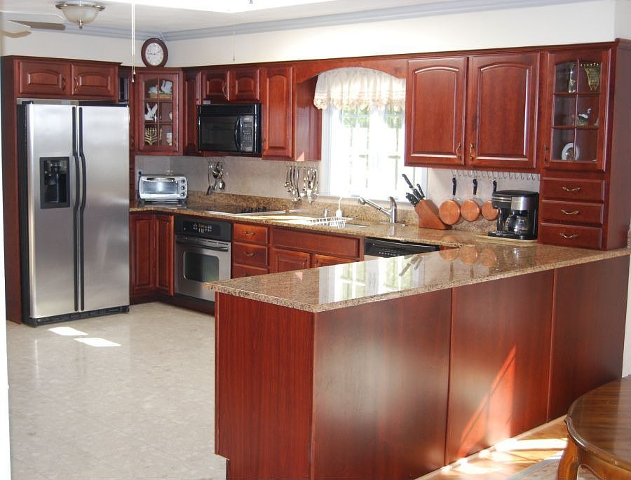 Updated kitchen with granite counters