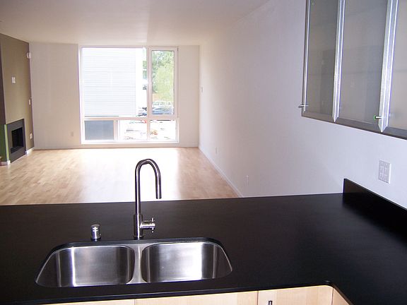 living room from kitchen