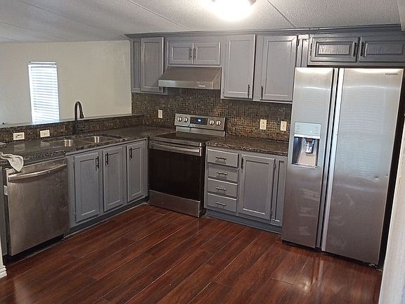 New stainless steel appliances