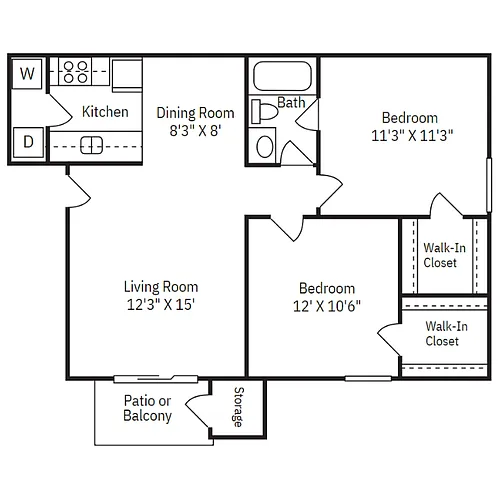 Floor plan B1