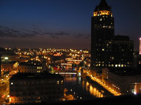 Nightlights from the rooftop