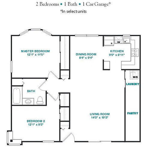 Floor plan Avon