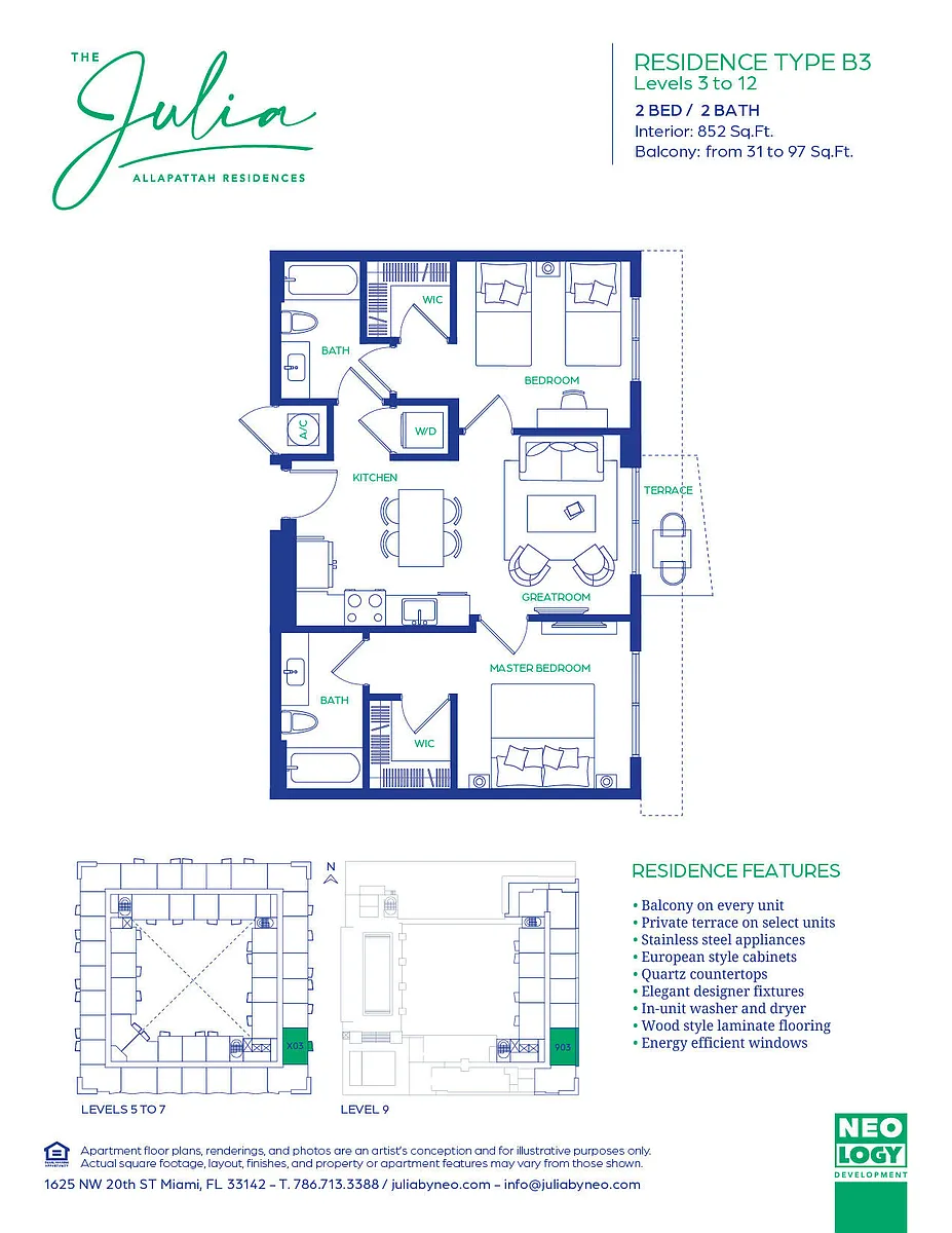 Floor plan B3
