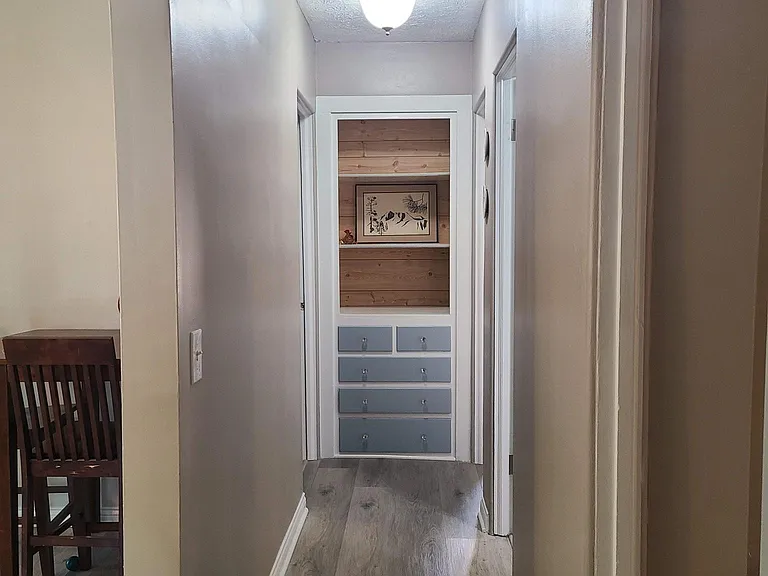 Downstairs hallway