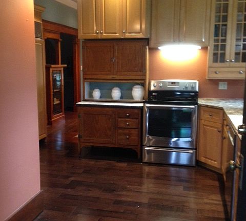 Spacious kitchen