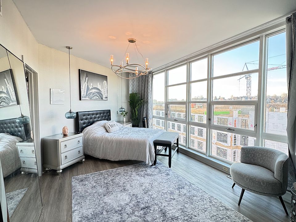 floor to ceiling windows with nice view