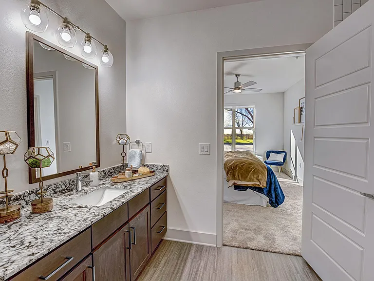 Bathroom with Granite Countertops