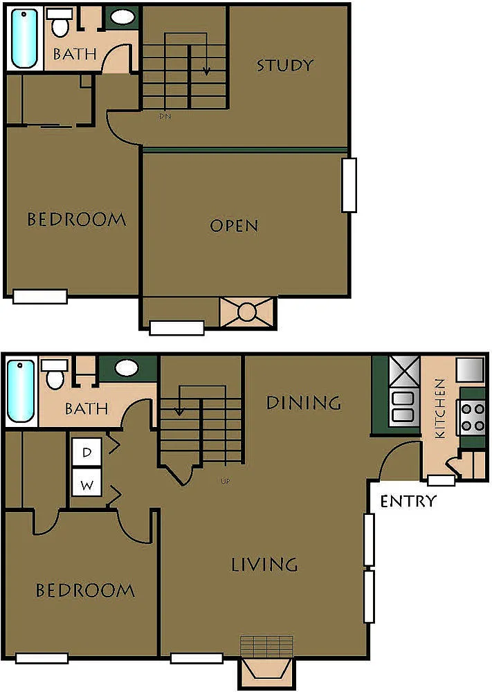 Floor plan C1TH