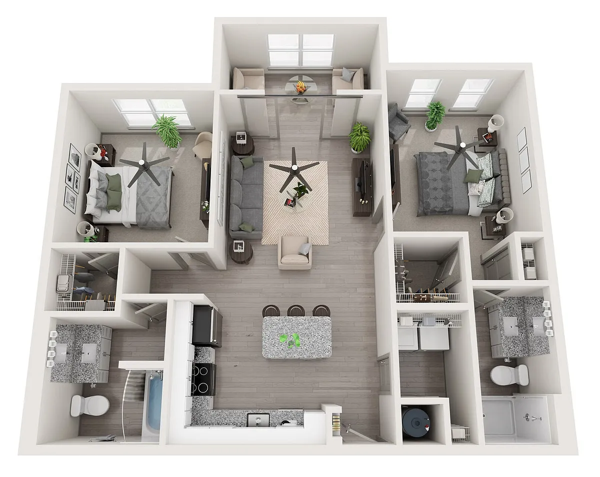 Floor plan B1