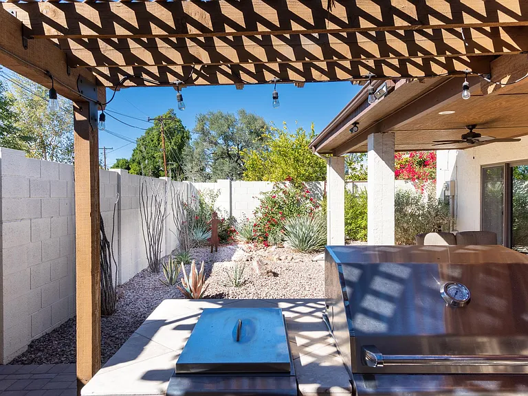 Xeriscape plantings