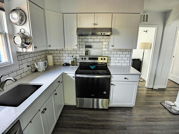 Kitchen with new appliances, cabinets, countertop