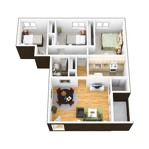 Floor plan 3X1