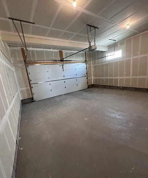 Two car garage