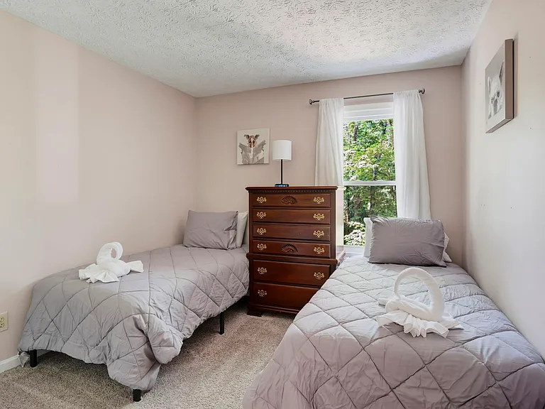 Bedroom 1 - two single beds