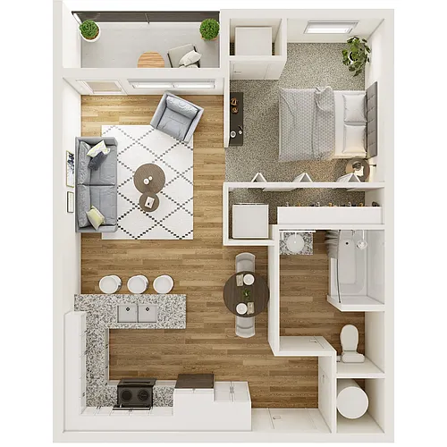 Floor plan Ritz