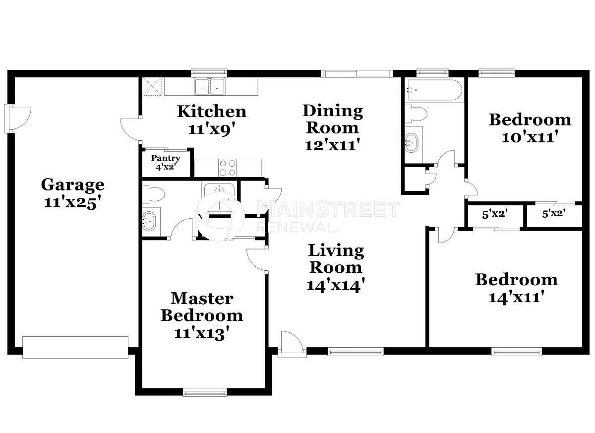 Floor Plan - 12454 Seagate St