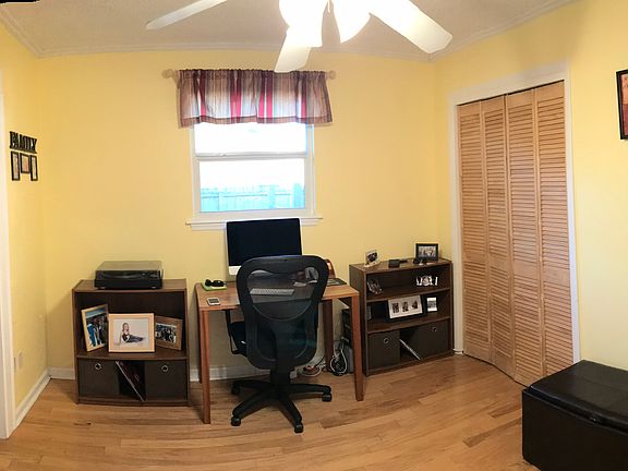 Office just off the living r