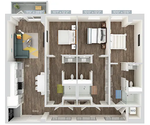 Floor plan C5V-1444-1470