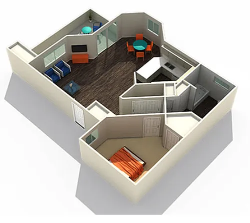 Floor plan Agave